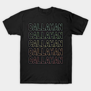 Callahan Name Pattern T-Shirt